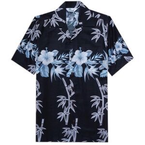 ALVISH Hawaiian Shirts Men's Aloha Beach Casual Short Sleeve (530)